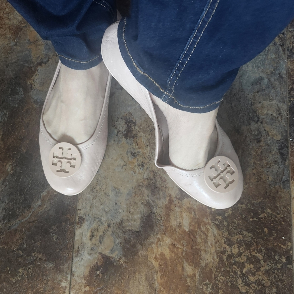 Tory Burch Women's Pink Ballet Flats